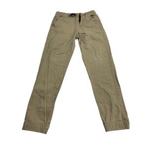 Plugg Boys Adjustable Waist Khaki Pants Size L